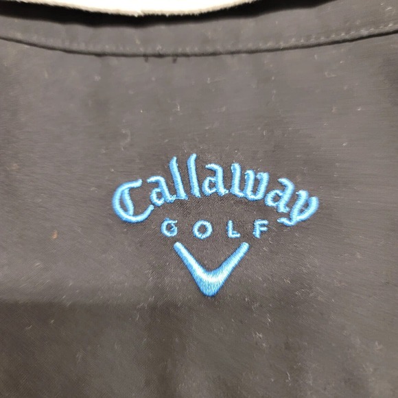 Callaway‎ Jacket Mens XL Blue Black Golf 1/4 Zip Sport Outdoors Classic Fleece - Picture 6 of 15